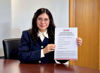 Se registra Jael Argüelles por Distrito 03 Federal de Morena en Juárez 