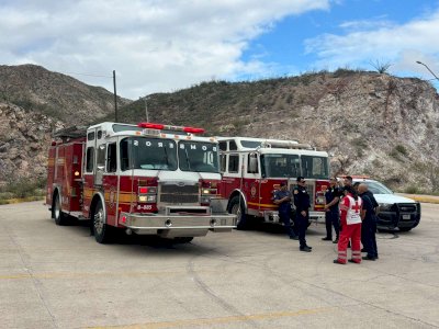 Rescatan a senderista lesionado en el cerro El Colorado