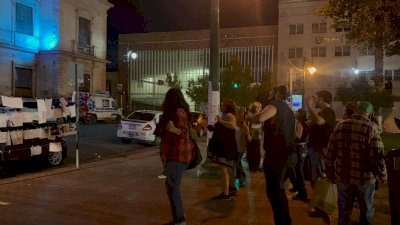 Atienden a estudiantes en Rectoría; levantan protesta