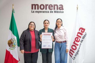 Designa Morena a Andrea Chávez coordinadora municipal en Juárez
