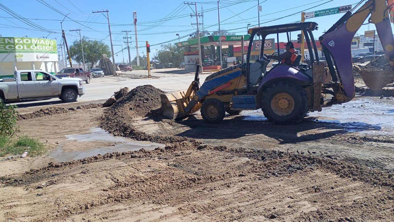 Atiende Gobierno del Estado daños por lluvias en vialidades 