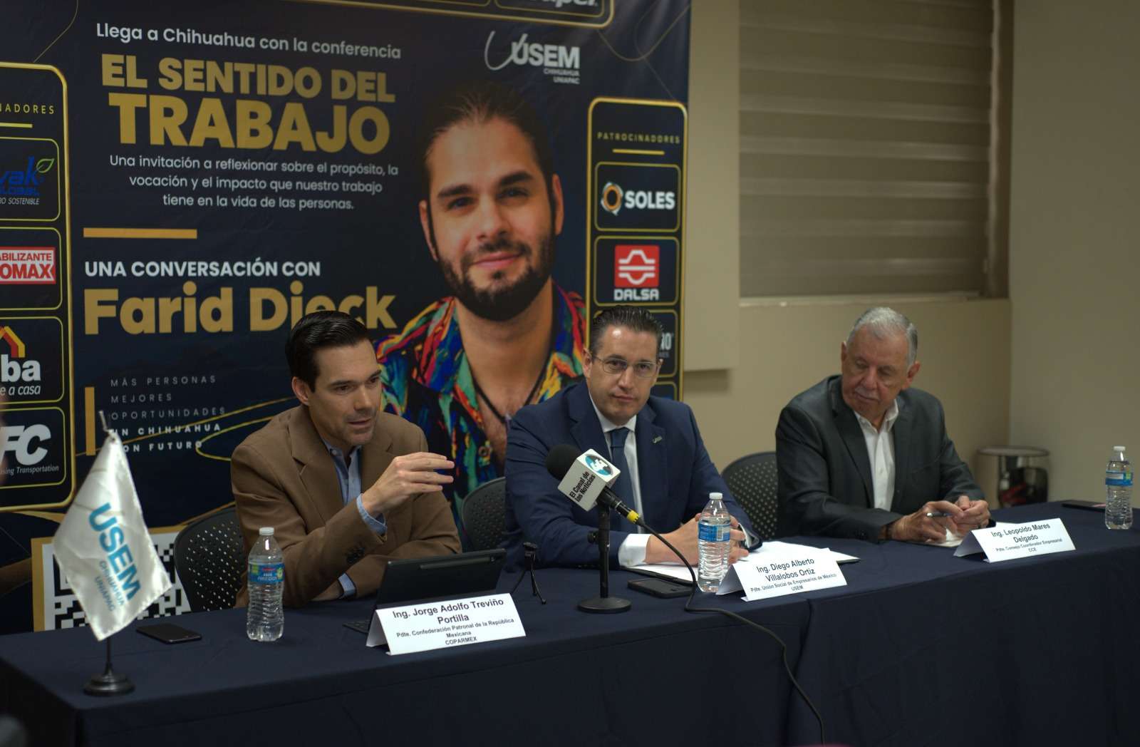 Reunirá Usem a empresarios y jóvenes en conferencia de Farid Dieck