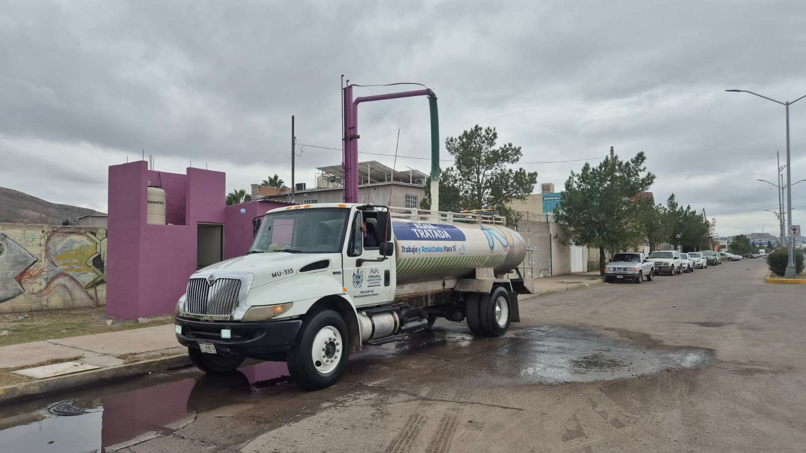 Rehabilita Municipio cinco garzas de agua tratada 