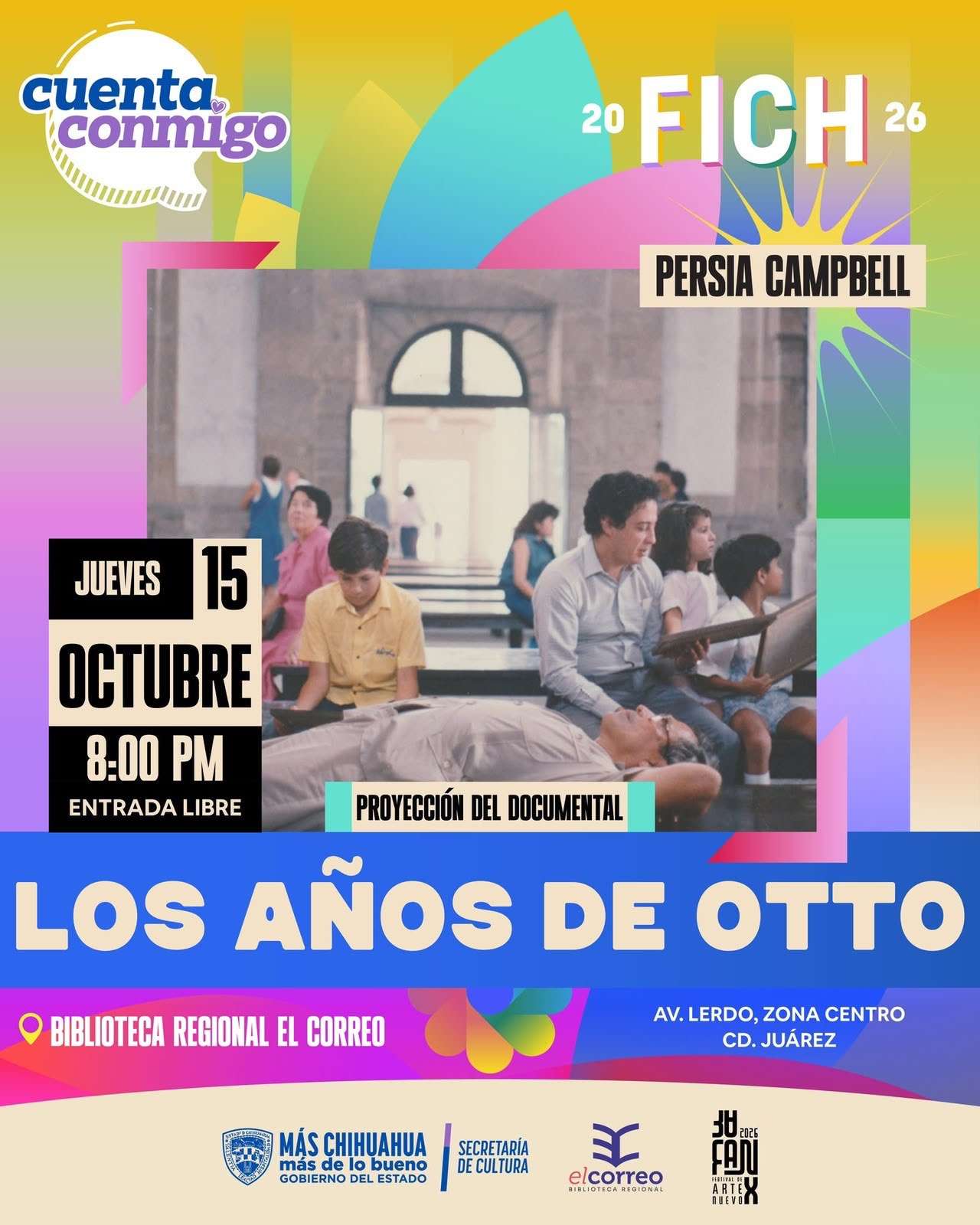 FICH lleva cortometrajes locales y charlas de cine