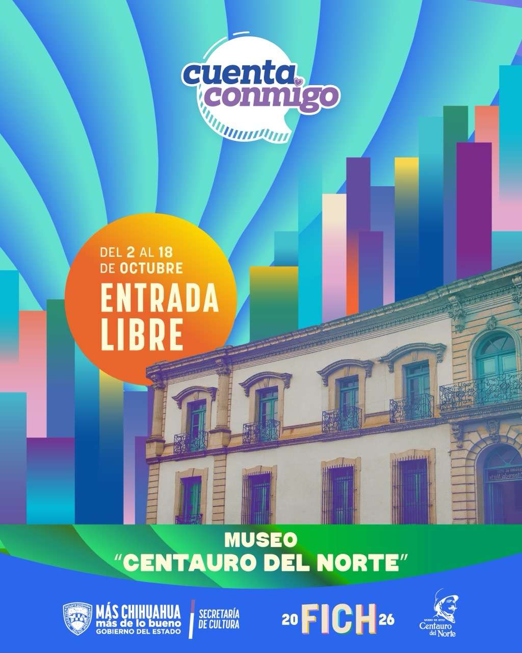 Anuncian entrada gratuita a museos estatales por el Fich