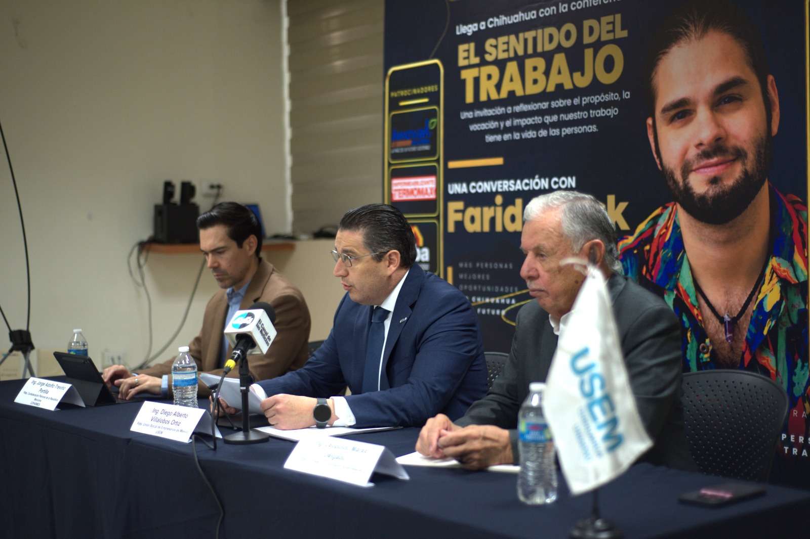 Reunirá Usem a empresarios y jóvenes en conferencia de Farid Dieck