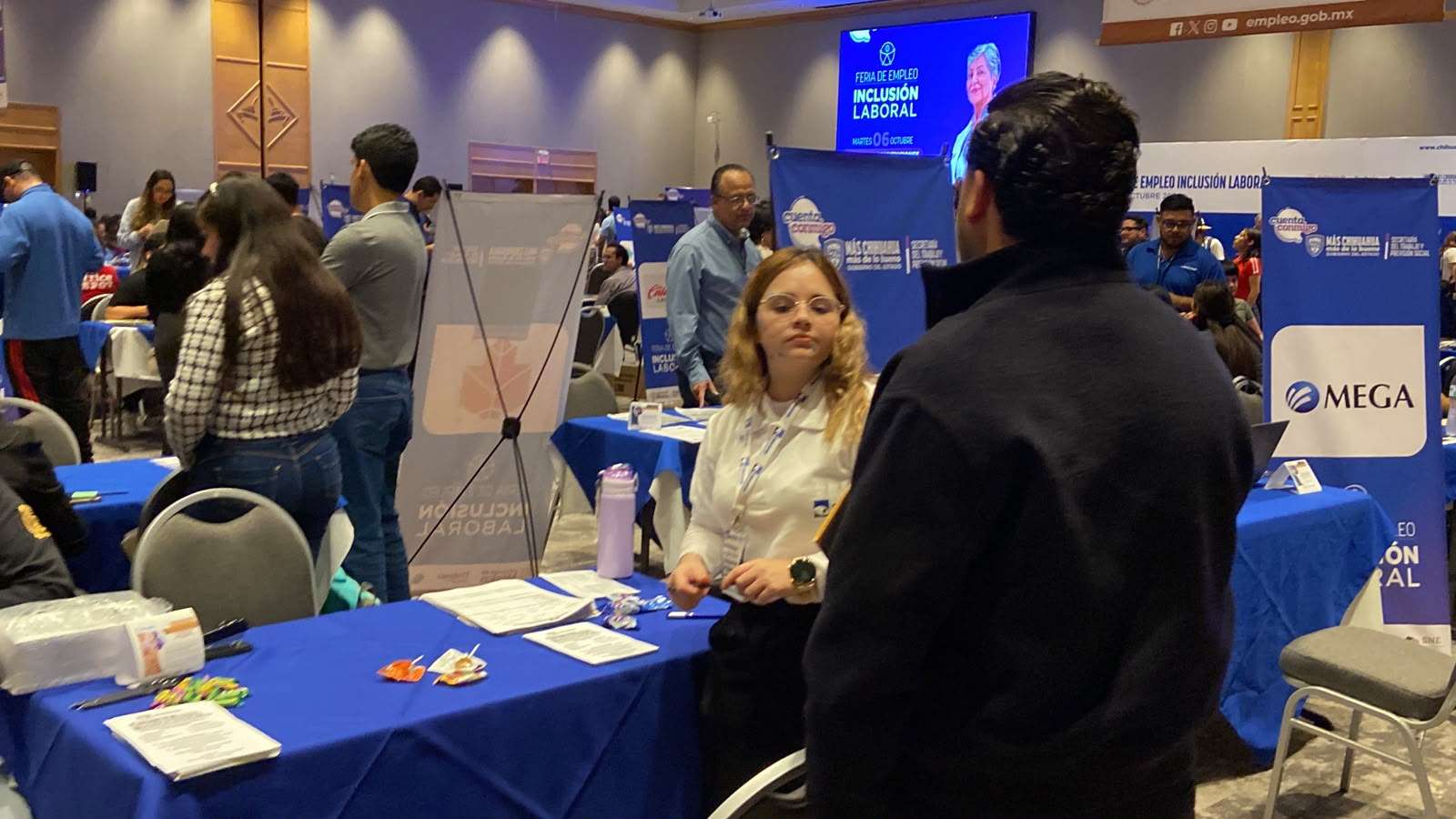 Ofrecen más de 2 mil vacantes en Feria de Empleo e Inclusión