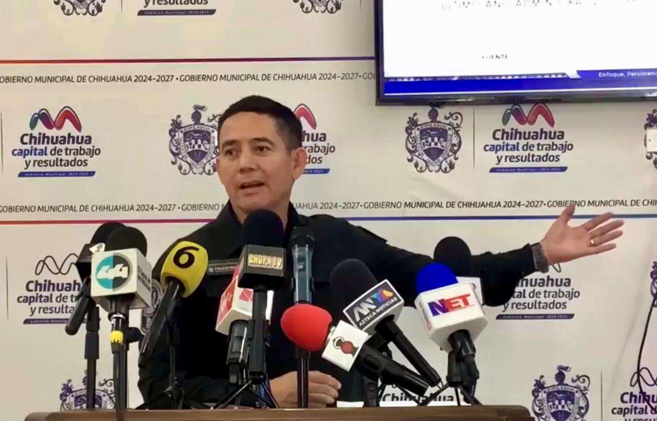 Presenta Dspm balance quinquenal con delitos a la baja en Chihuahua