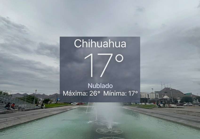 Registra Chihuahua mañana fresca de 17°C