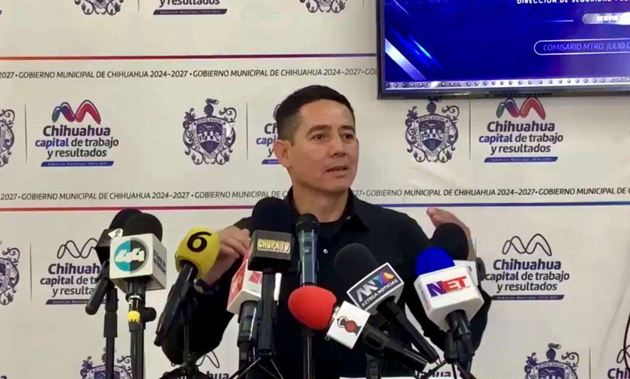 Presenta Dspm balance quinquenal con delitos a la baja en Chihuahua