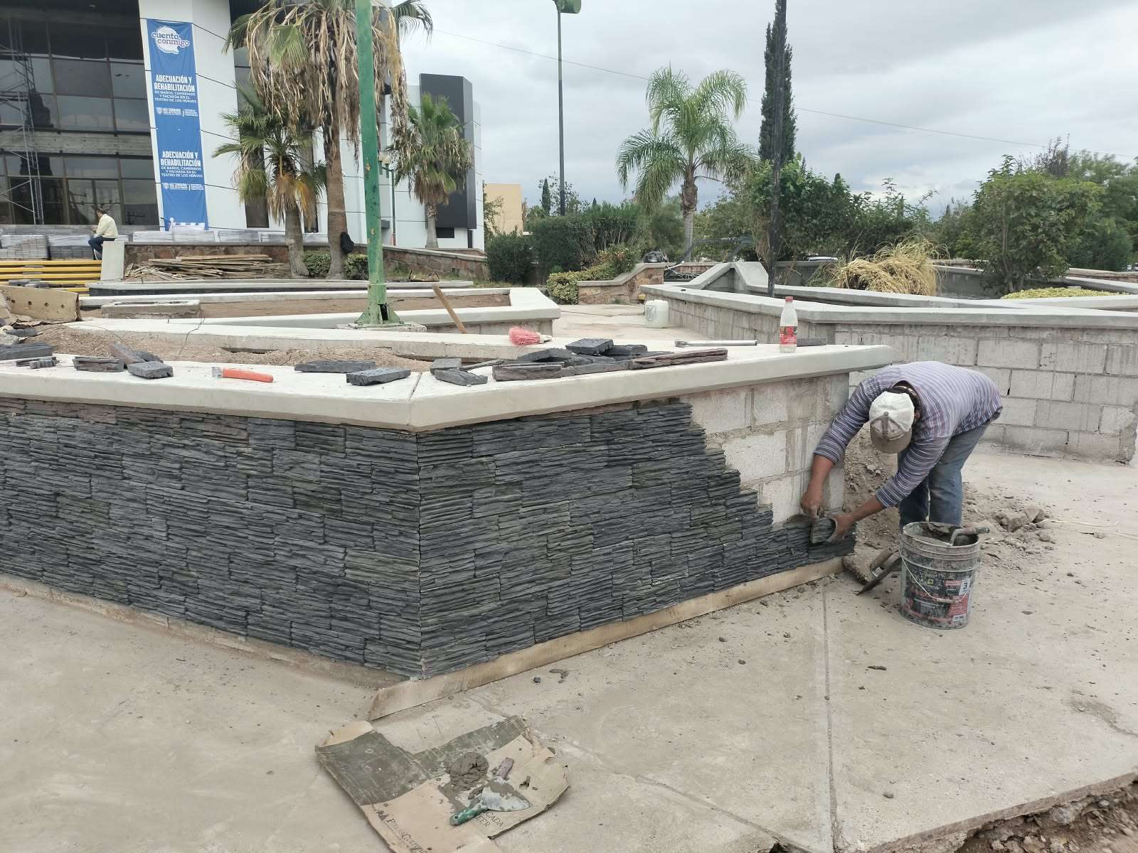 Avanza 57% rehabilitación del Teatro de los Héroes