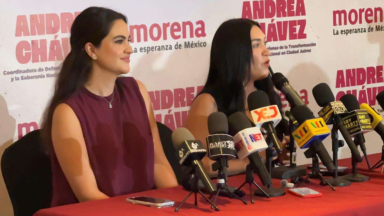 Anuncia Andrea Chávez reorganización de Morena en Juárez 