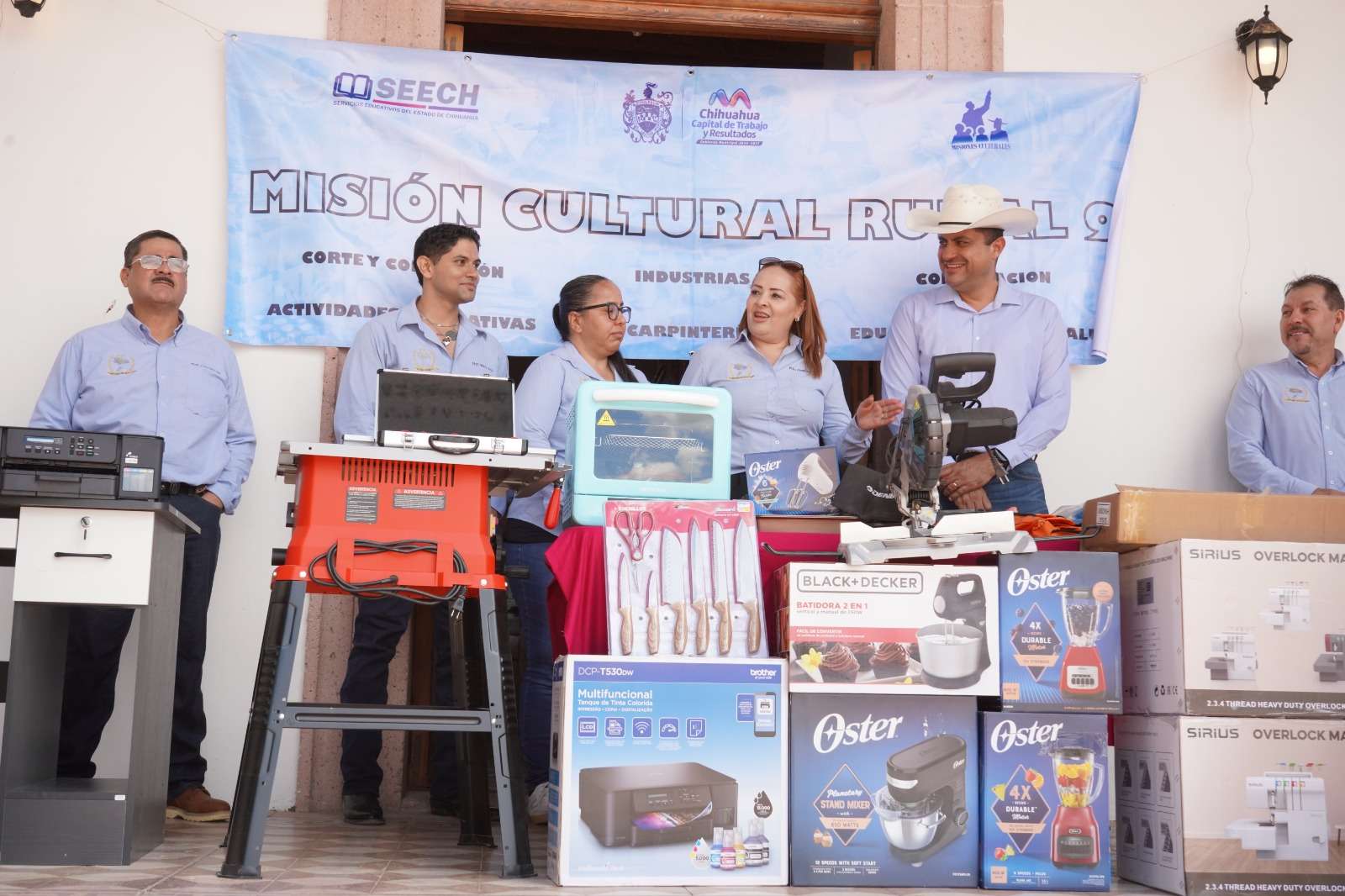 Entregan apoyo al programa Las Misiones Culturales Rurales