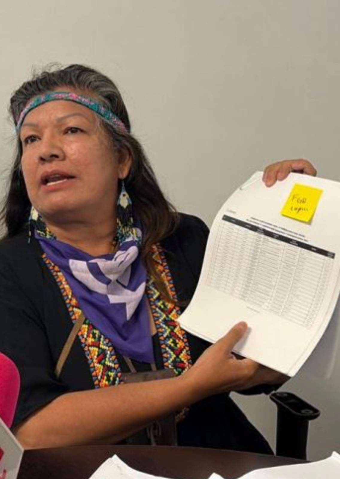 Llevan Apaches ante FGR irregularidades en padrón indígena