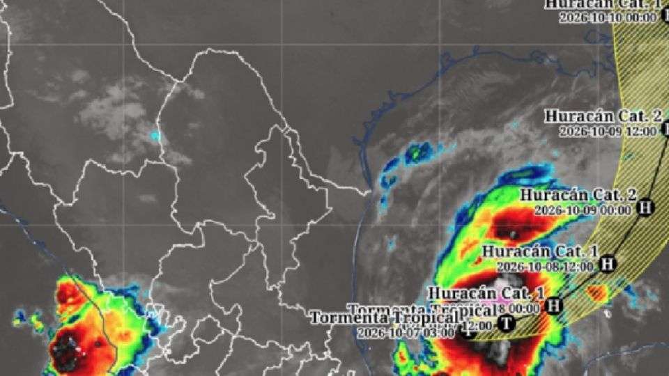 Se forma la tormenta tropical Isaías en el Golfo de México