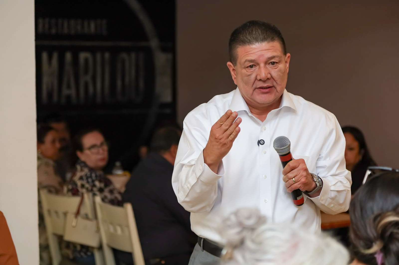 Hay que respaldar a Marco: Jáuregui acompañará a Bonilla en Juárez