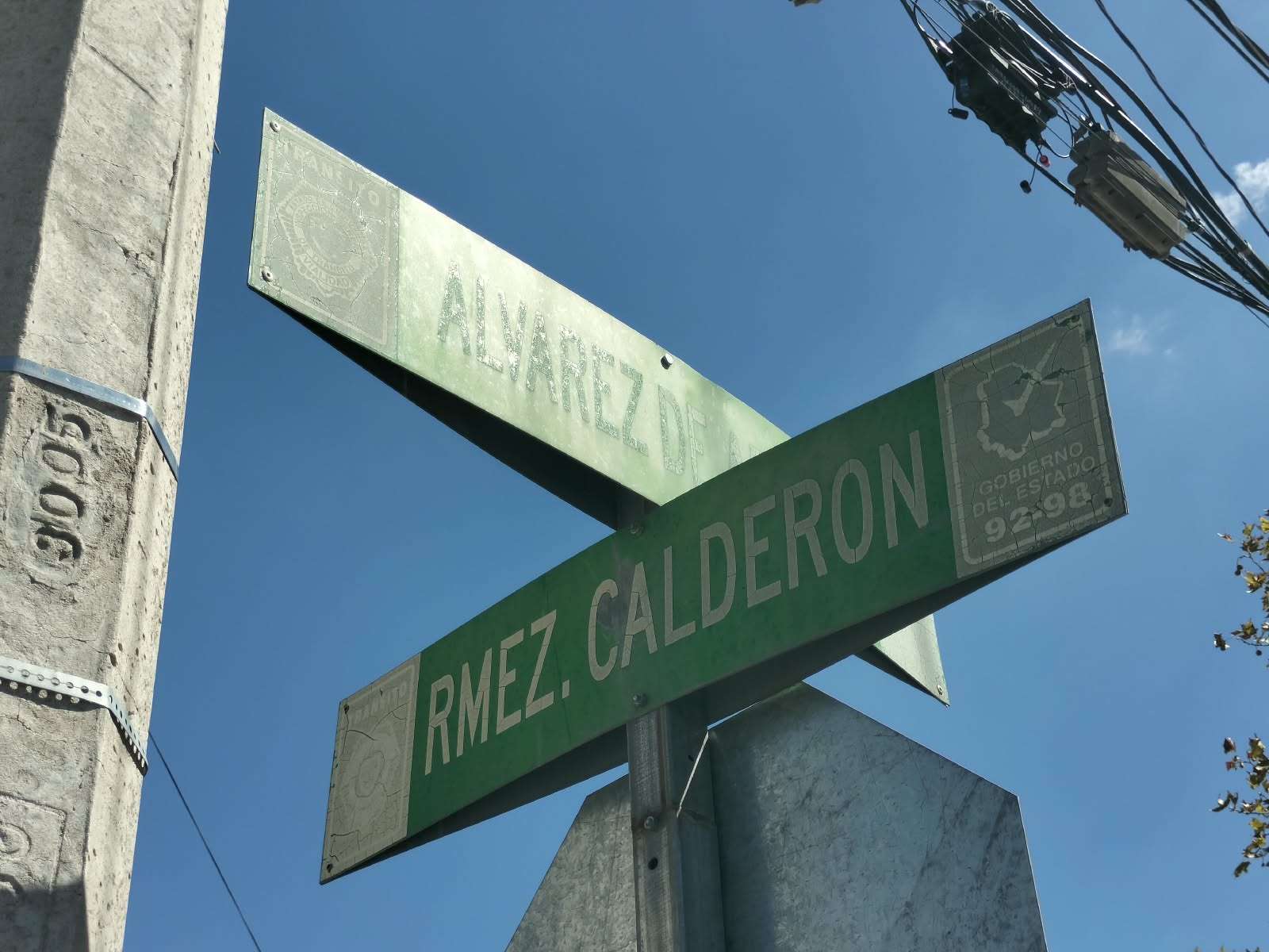 Luce deteriorada la nomenclatura de calles en Chihuahua