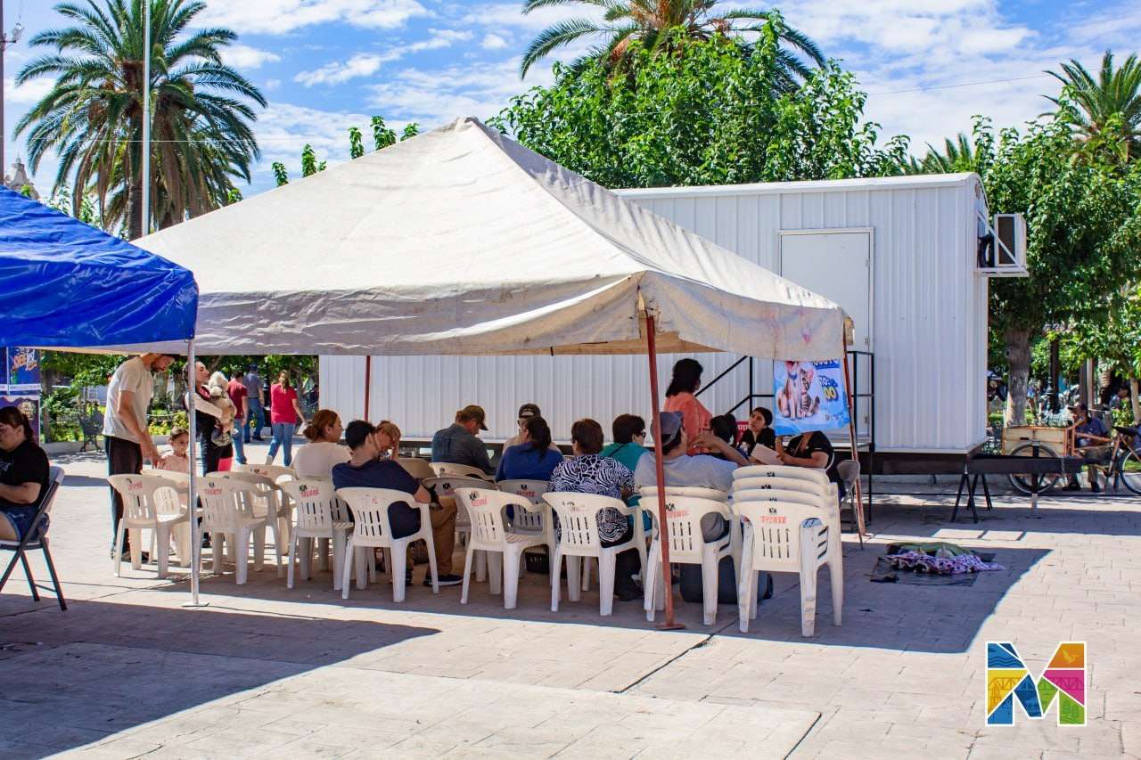 Acercan servicios municipales a familias de Meoqui