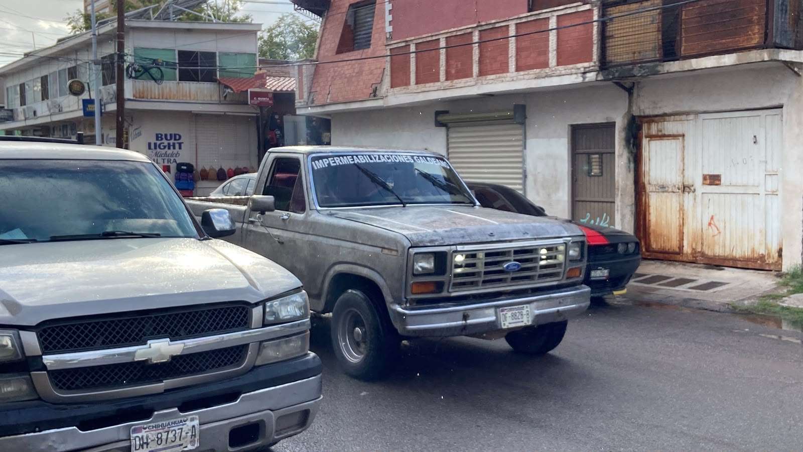 Cae lluvia ligera en el centro de Chihuahua