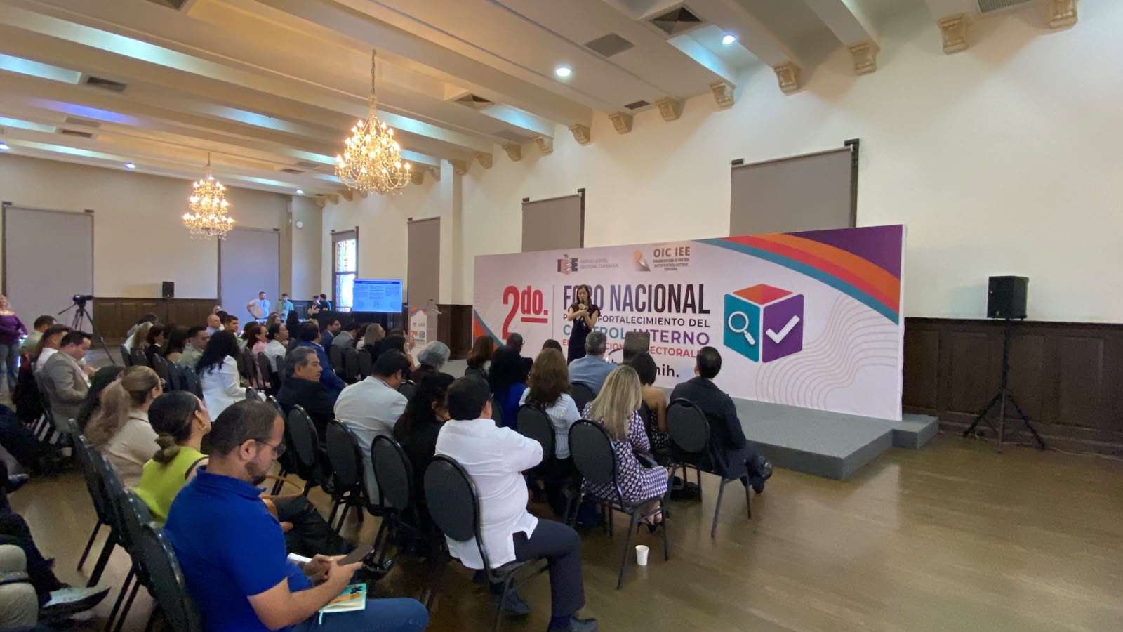 Inauguran 2º Foro Nacional de Control Interno Electoral