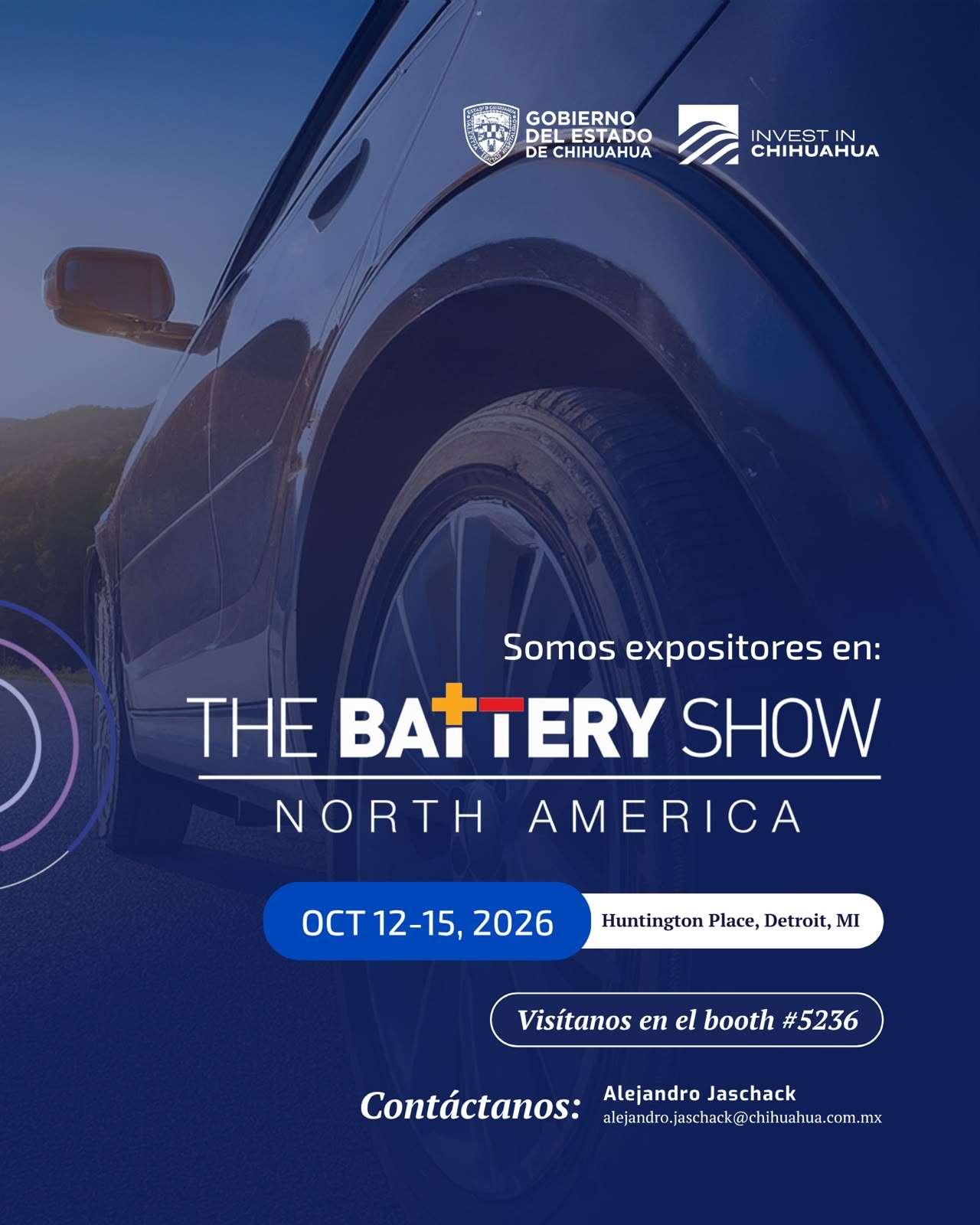 Participará Prodech en The Battery Show North America 2026