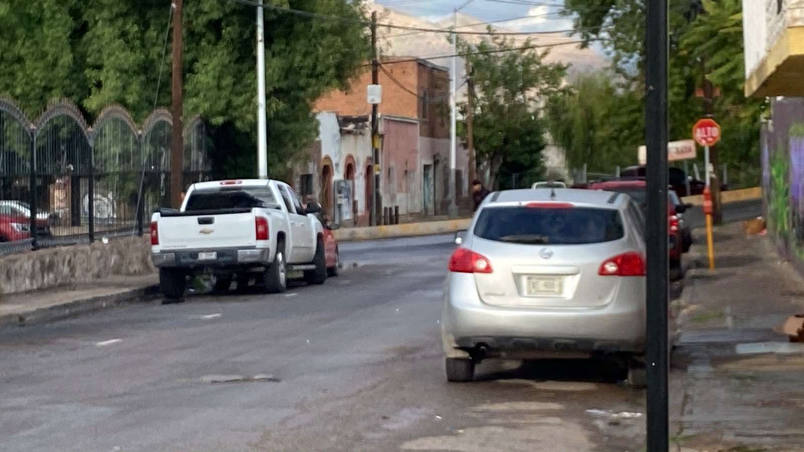 Cae lluvia ligera en el centro de Chihuahua