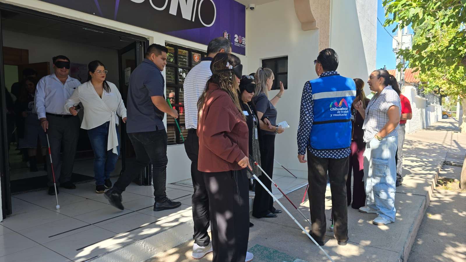 Llevan actividades de sensibilización sobre discapacidad al IEE