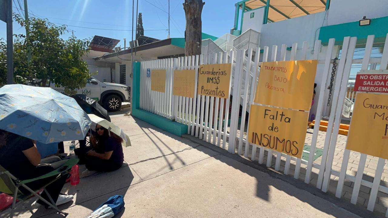 Trabajan bajo protesta en Guardería Número 2 del Imss