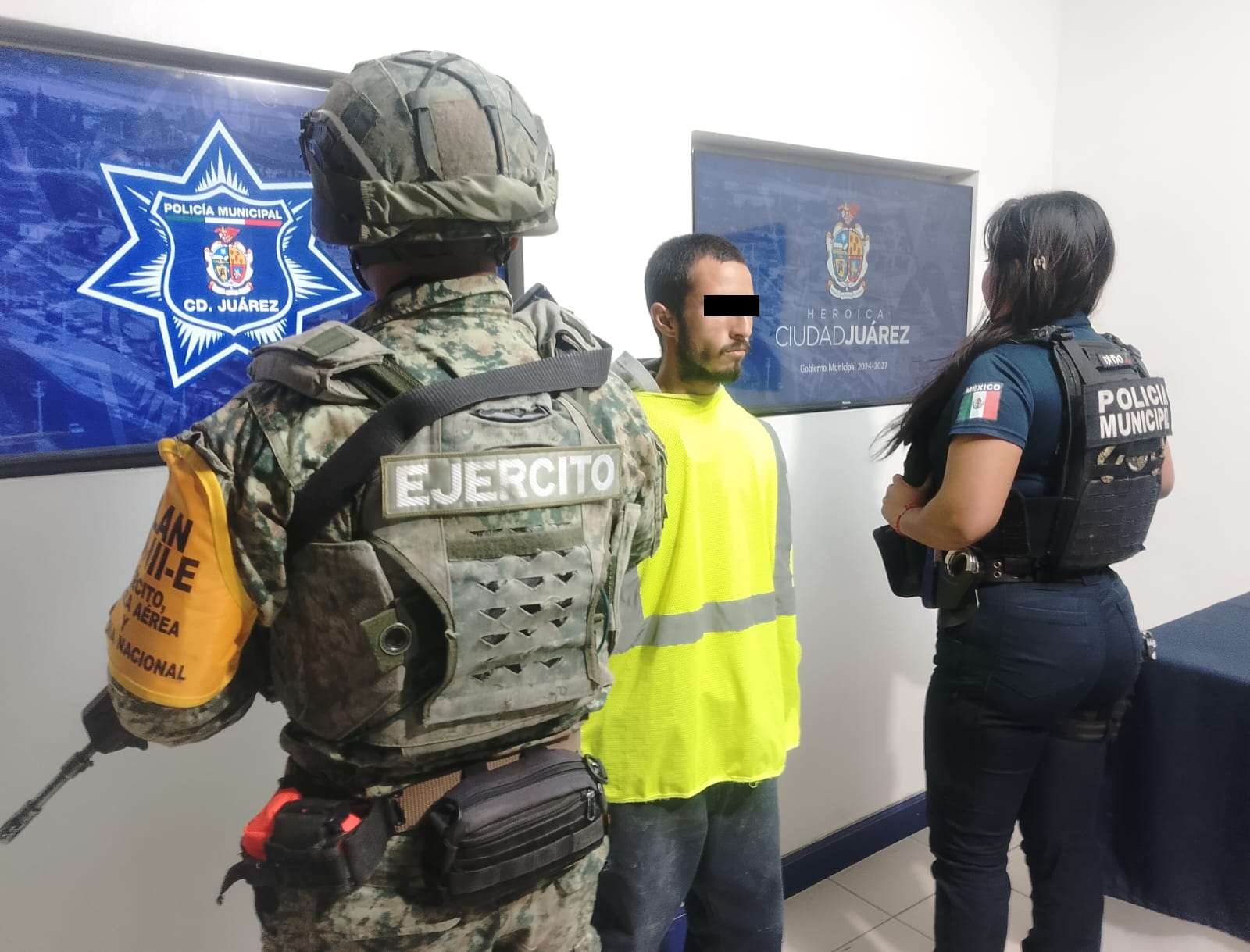 Lo detienen con media libra de marihuana 