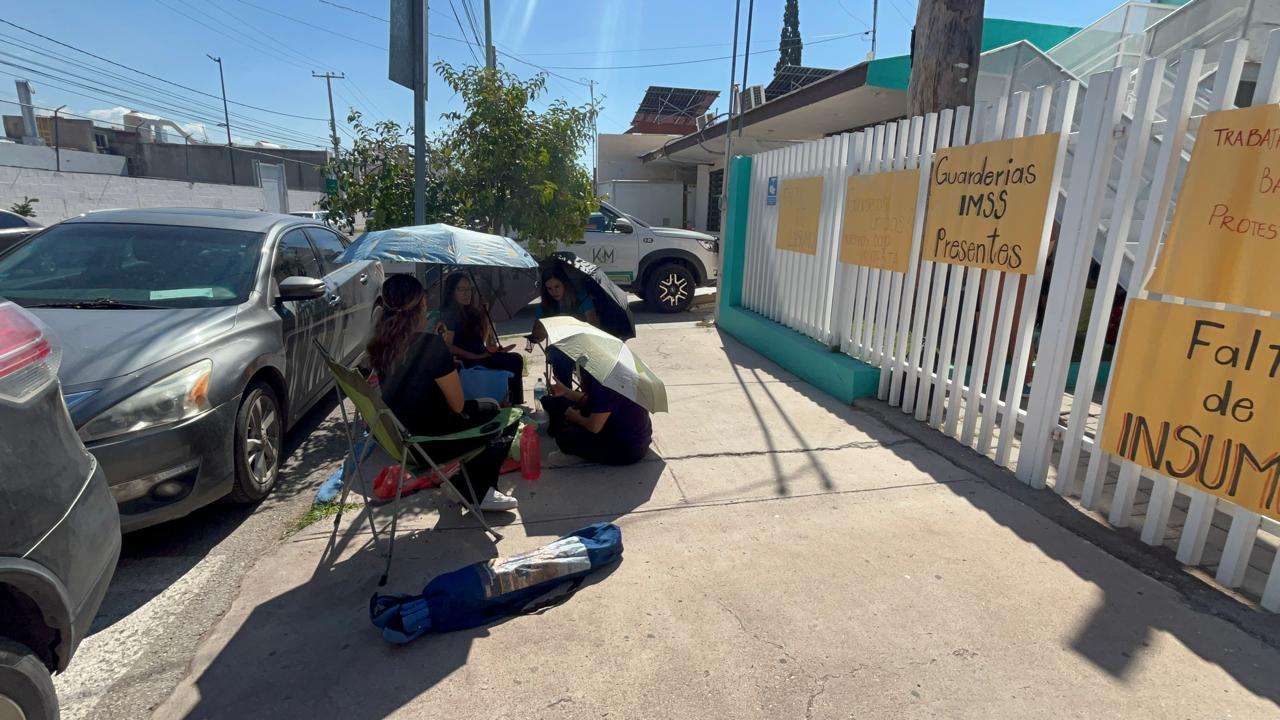 Trabajan bajo protesta en Guardería Número 2 del Imss