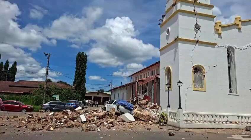 Sacude sismo de magnitud 7.7 a Panamá