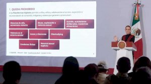 Busca Sheinbaum restringir el contenido violento en redes sociales