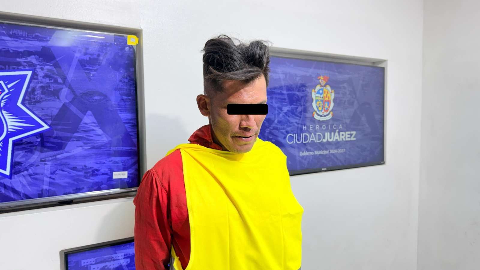 Lo detienen por amenazas de muerte y con una arma