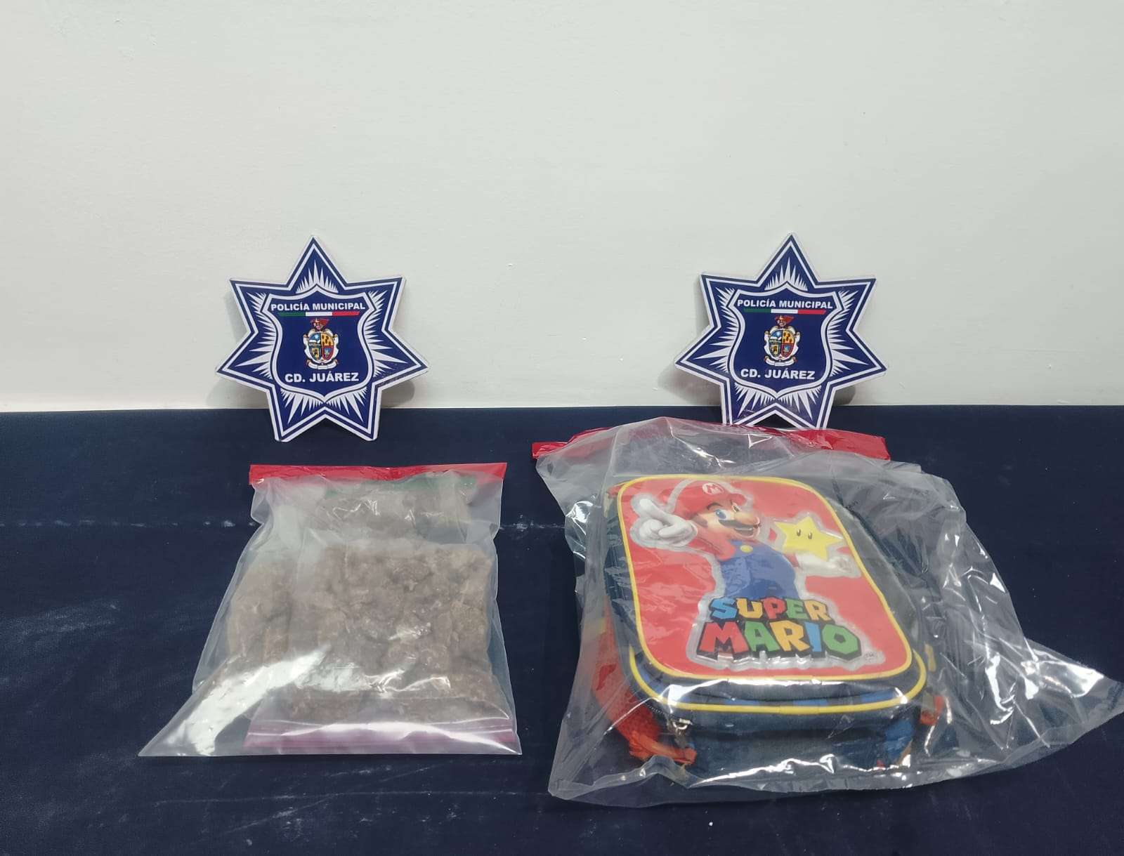Lo detienen con media libra de marihuana 