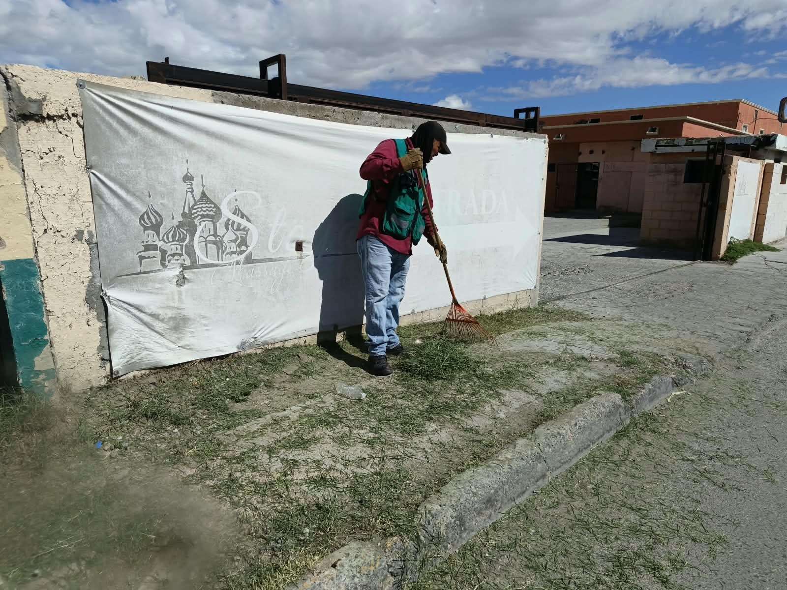 Limpia Municipio instalaciones donde estaba el hospital Guernica 