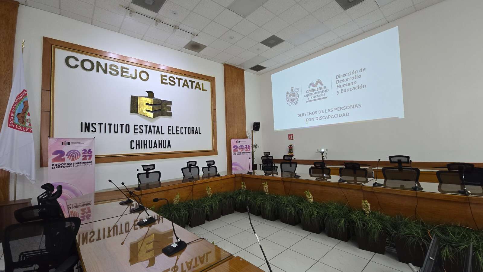 Llevan actividades de sensibilización sobre discapacidad al IEE