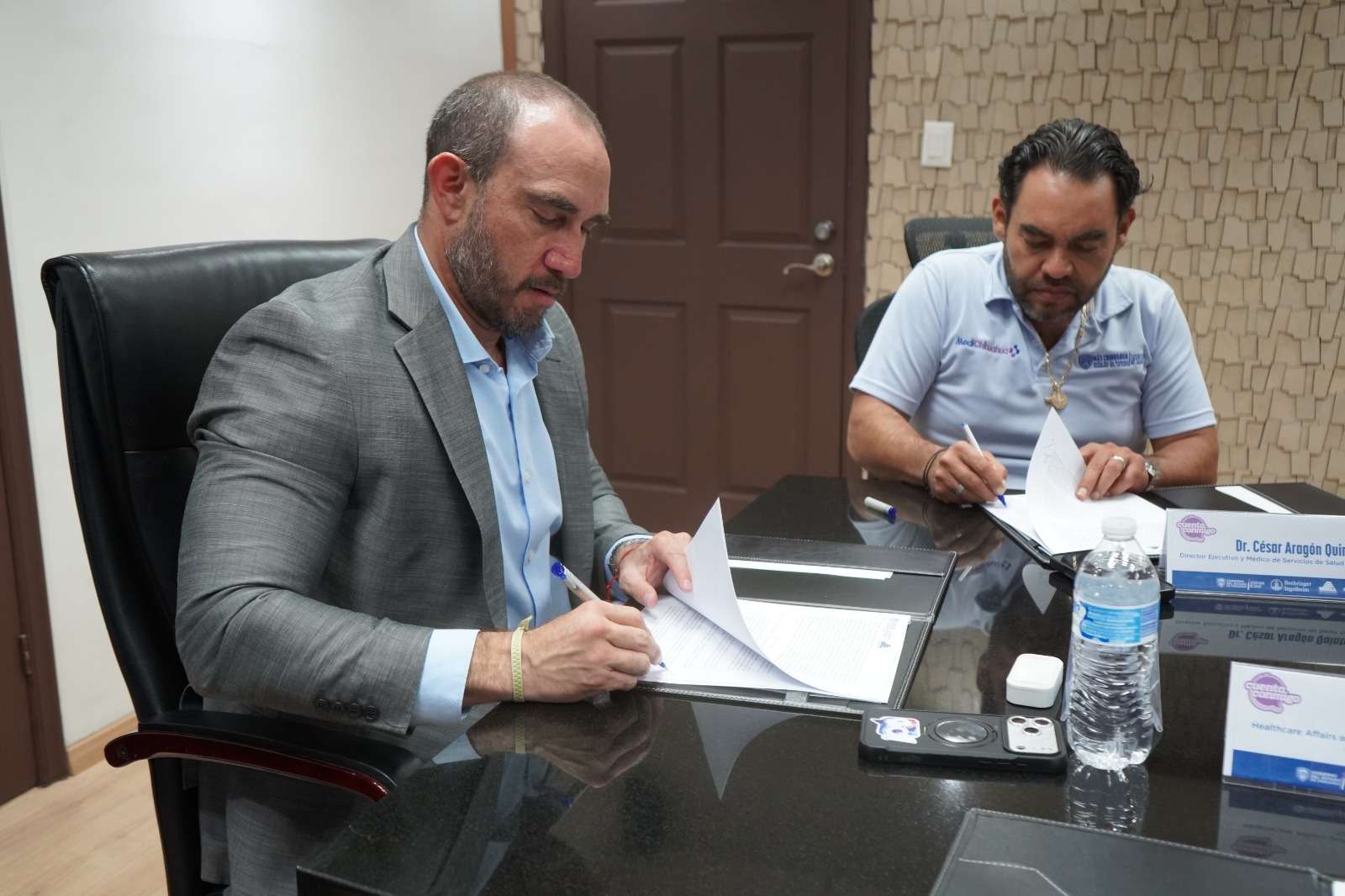 Firma Chihuahua convenio para fortalecer atención de infartos cerebrales