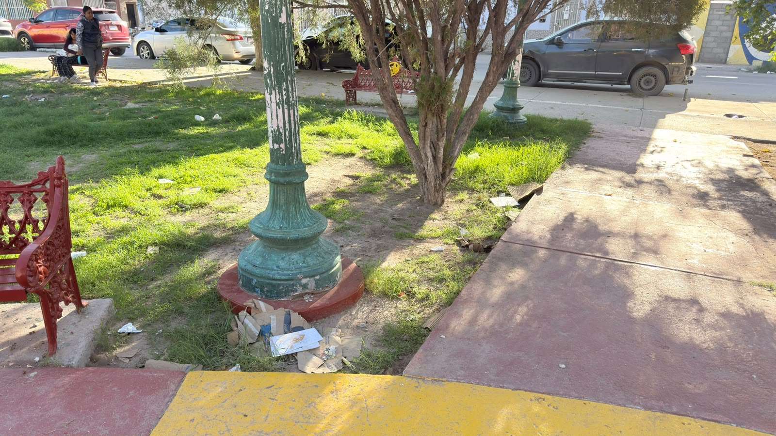 Limpian parque de La Bellavista