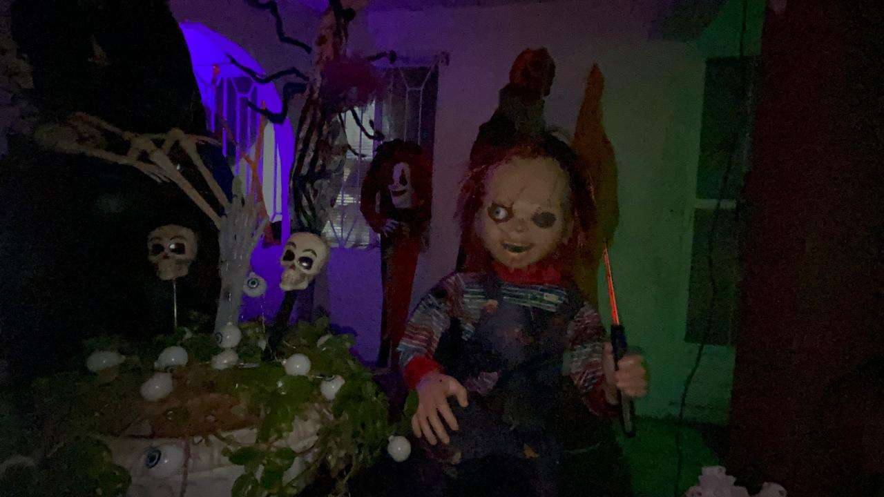 Causa furor casa del terror en el Panorámico por Halloween