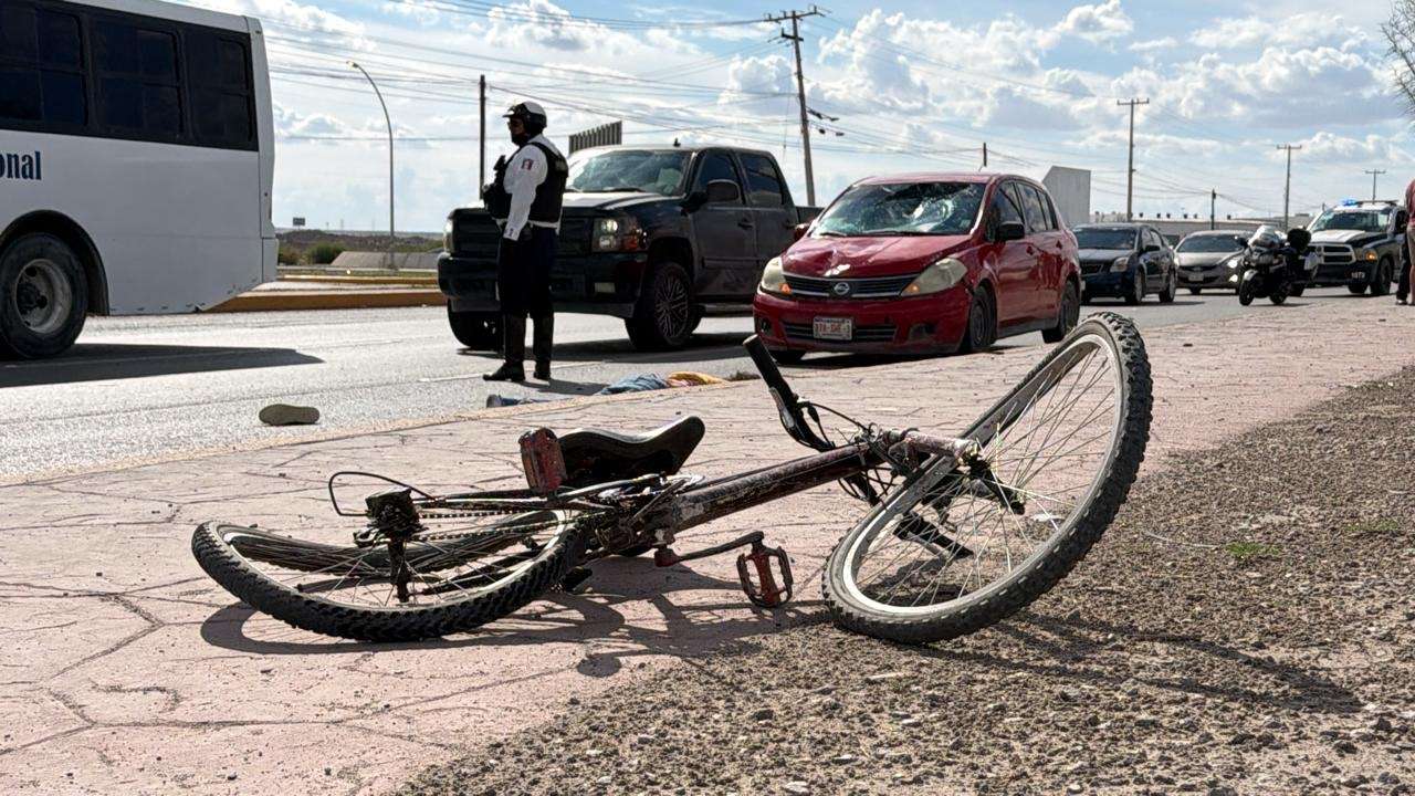 Muere mujer atropellada en el libramiento Aeropuerto