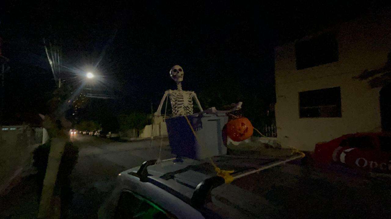 Causa furor casa del terror en el Panorámico por Halloween