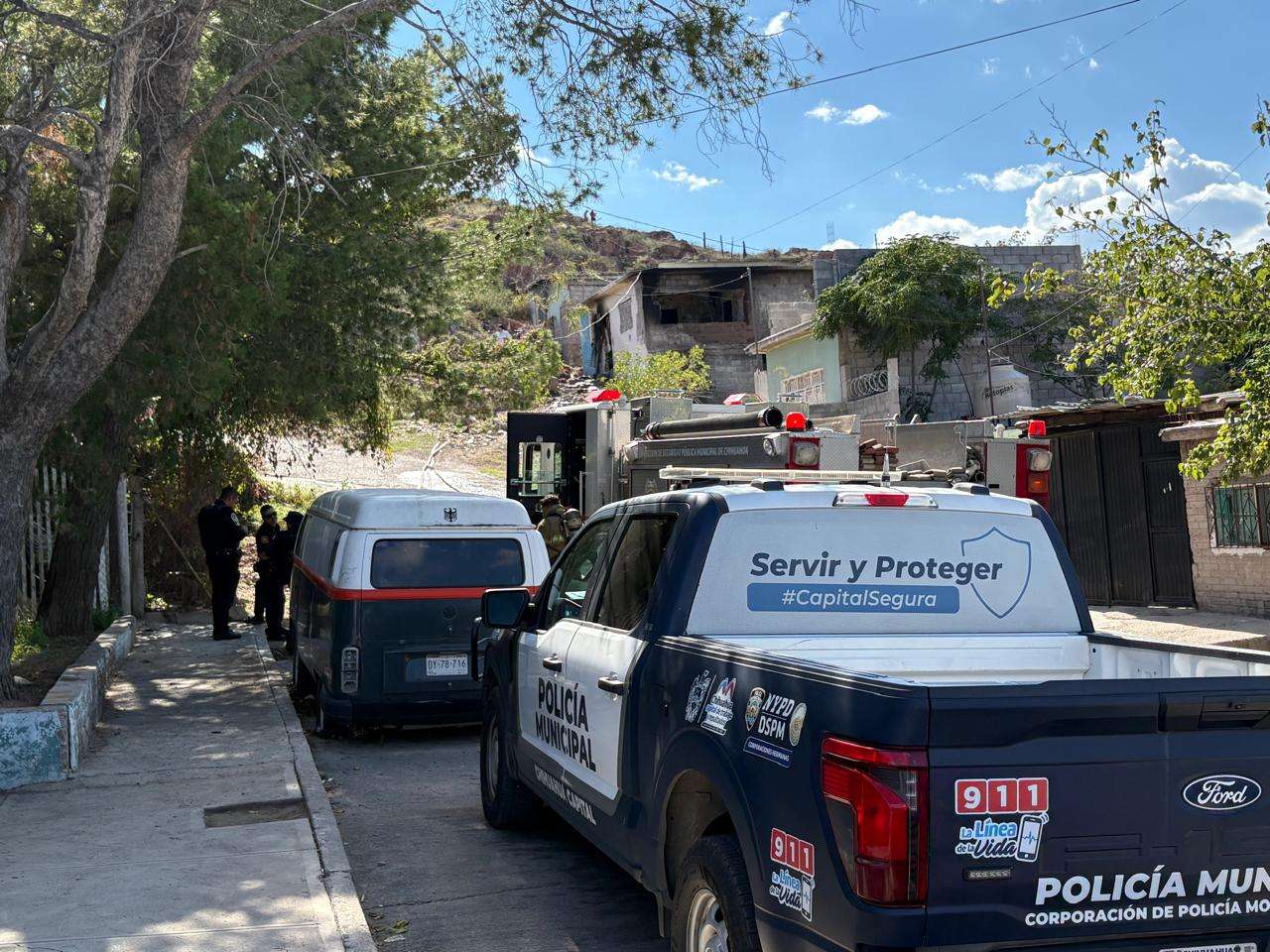 Controlan incendio en vivienda abandonada de San Jorge