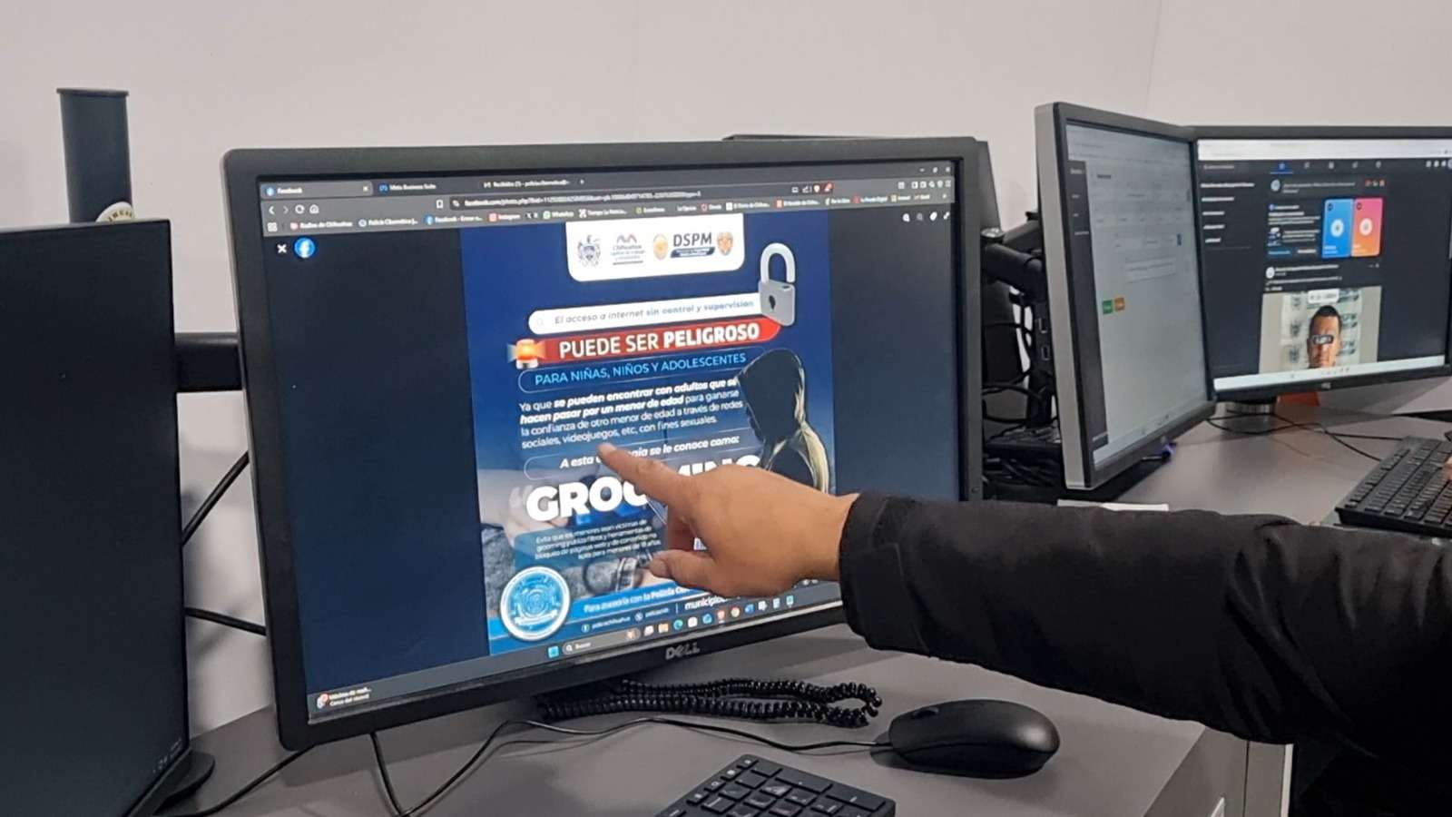 Pide Policía Municipal vigilar relaciones de tus hijos en internet