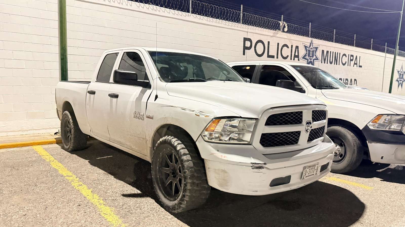 Detienen a tres con un revólver calibre .38 y cartuchos útiles