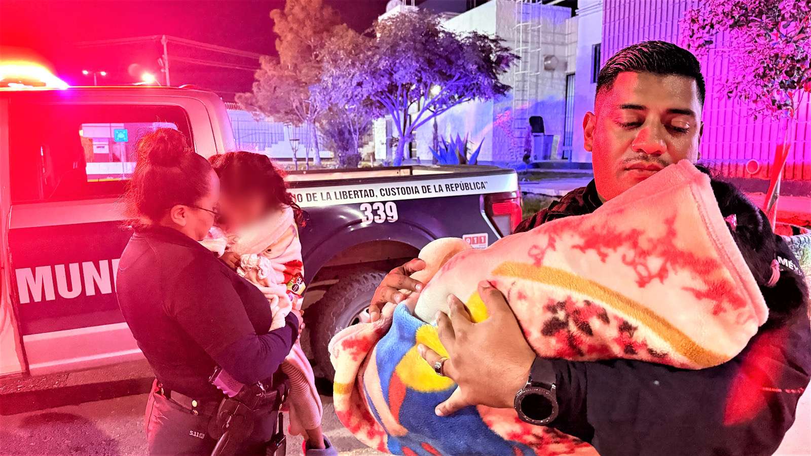 Rescatan y resguardan a dos niñas abandonadas en un domicilio