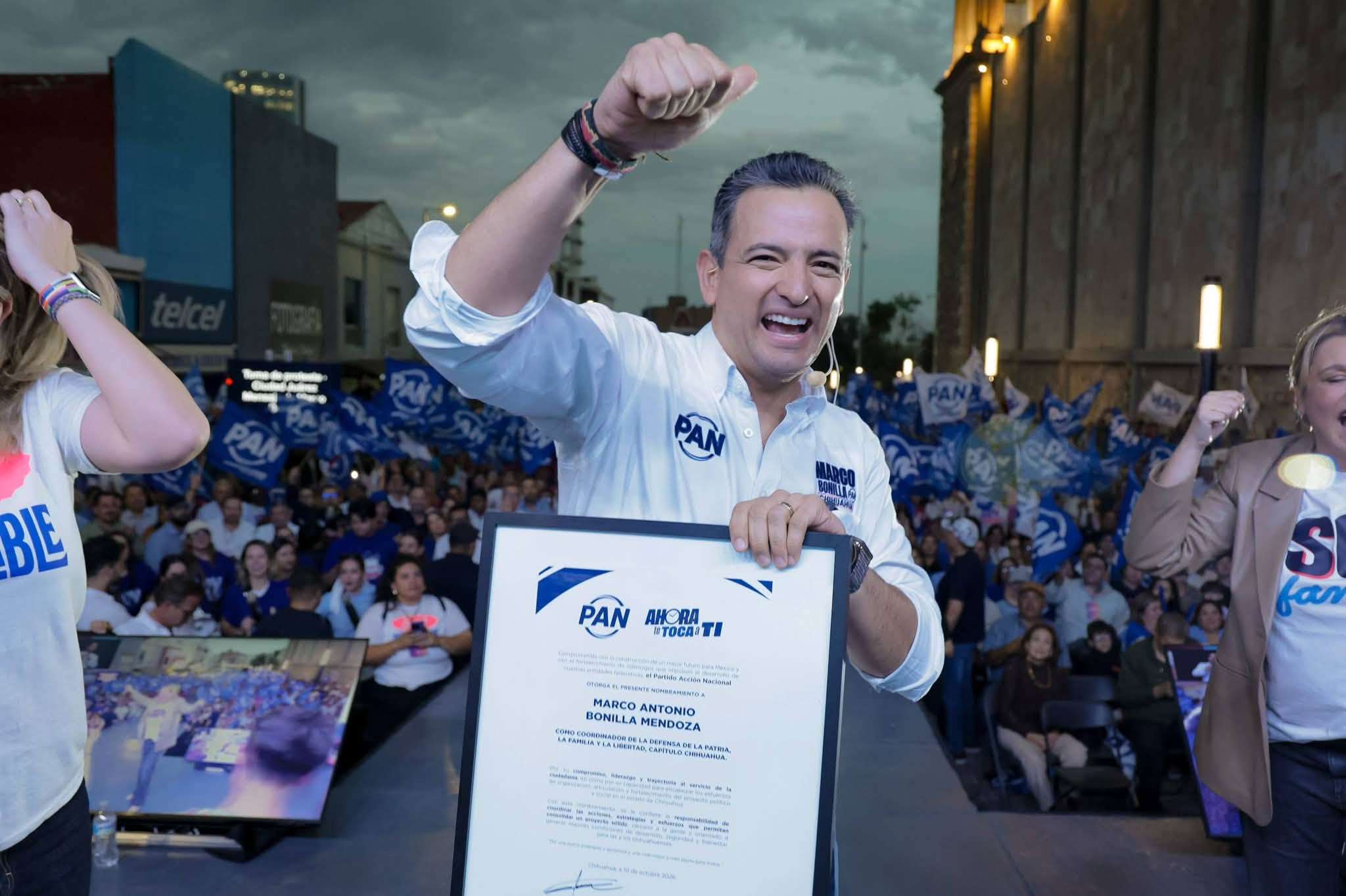 Arropan miles a Marco Bonilla en el centro Juárez