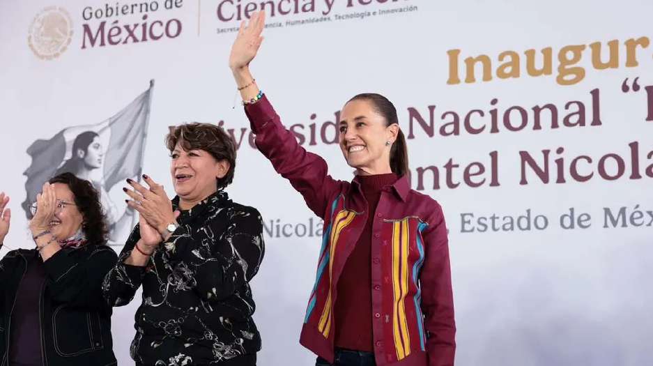 Inaugura Sheinbaum universidad Rosario Castellanos en Edomex