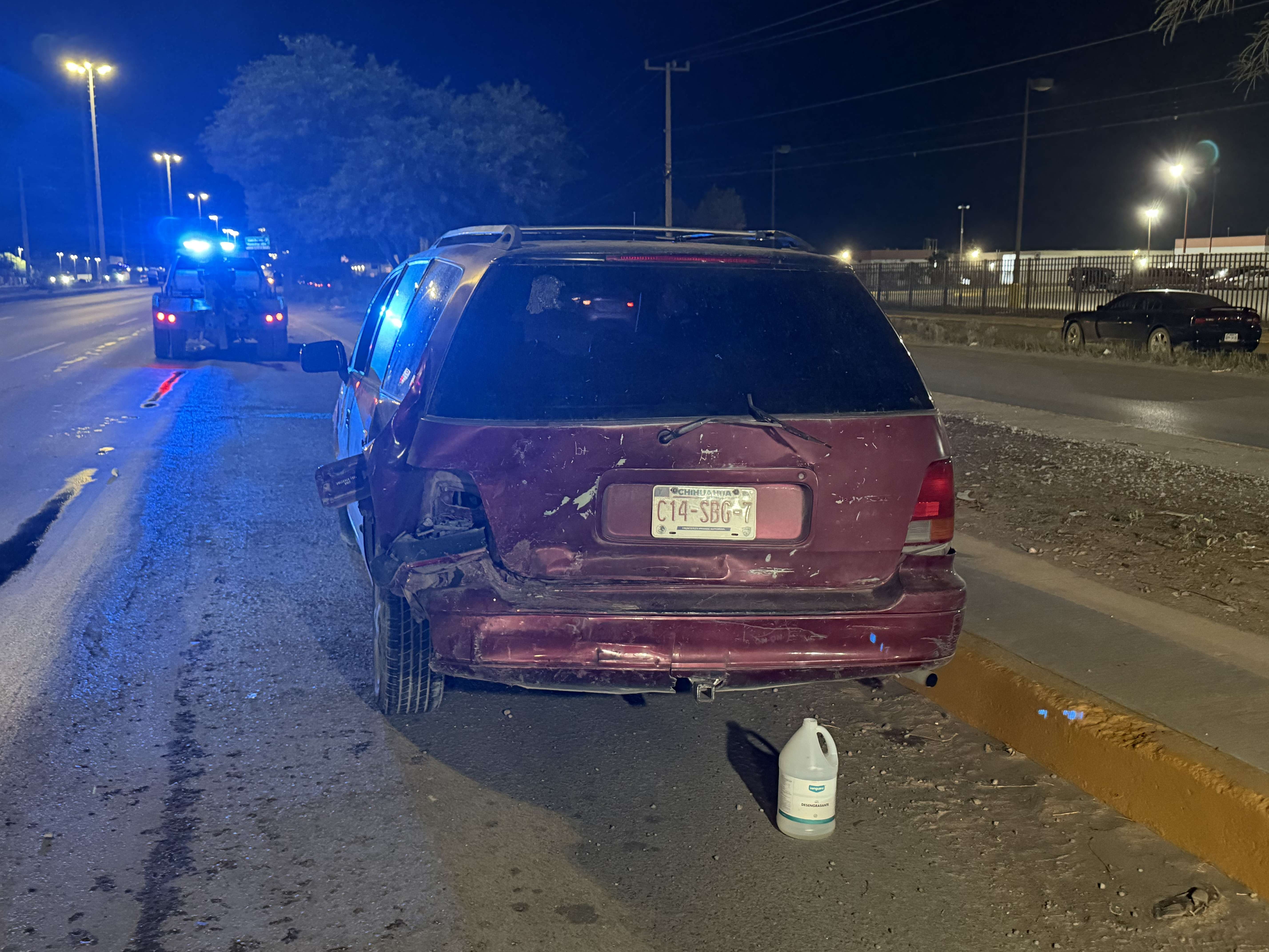 Se queda sin gasolina y termina hospitalizado tras brutal atropello