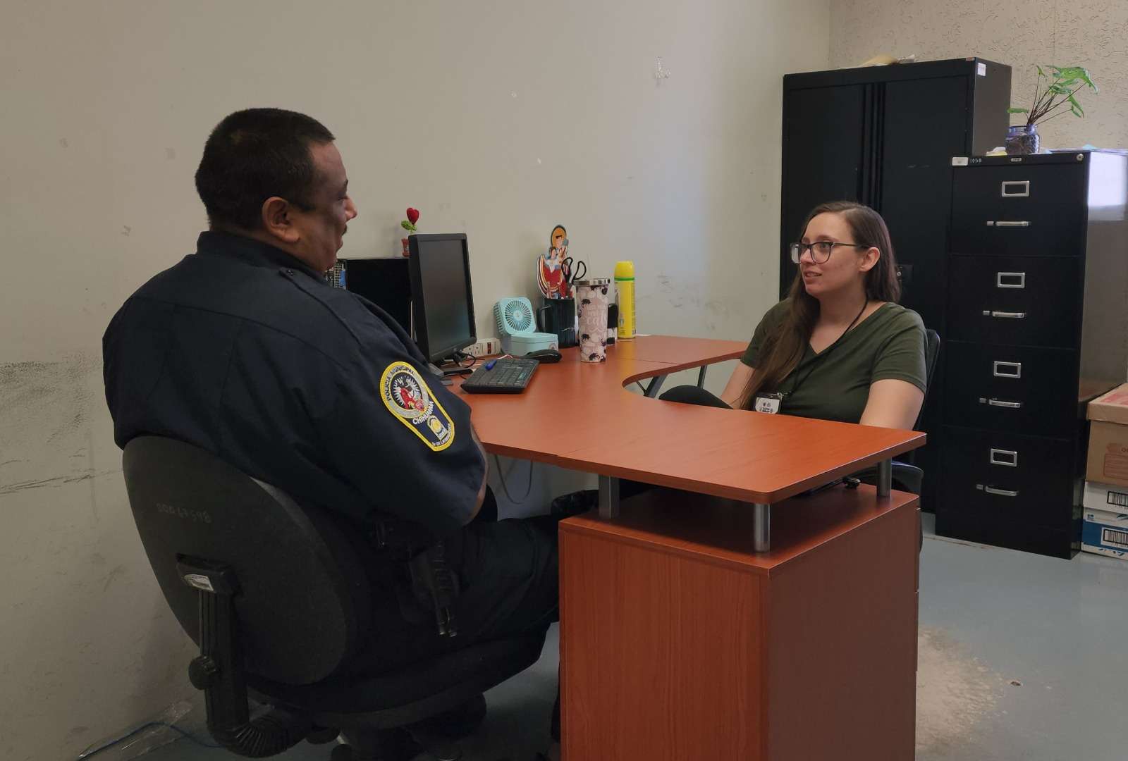 Brinda DSPM apoyo emocional a policías y bomberos