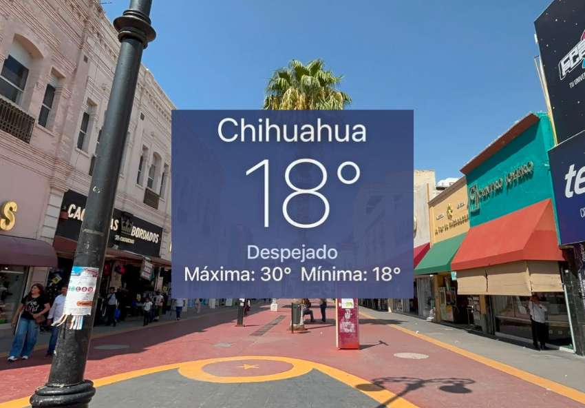 Registra la ciudad amanecer de 18°C con cielo despejado